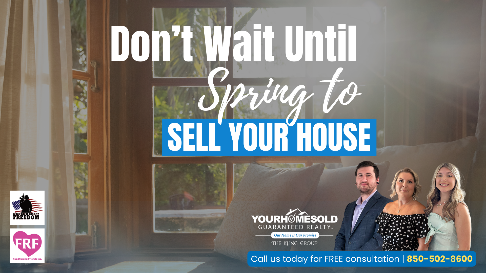 Don’t Wait Until Spring To Sell Your House